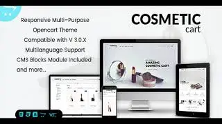 Cosmetics - Premium OpenCart Theme | Themeforest Website Templates and Themes