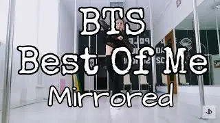Bts - Best of me (MIRRORED)  Dance Cover Tutorial by July Danc