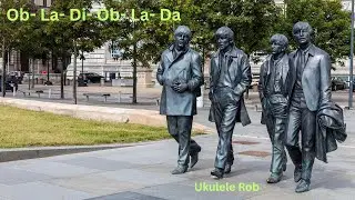 Ob La  Di, Ob La Da' [Baritone Ukulele] cords & lyrics in Description.