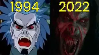 Evolution of Morbius in Movies, Cartoons & TV (1994-2022)