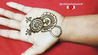  आसान और खूबसूरत मेहंदी डिजाइन _ easy mehndi design front hand _ Beutiful front hand mehndi design 