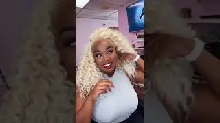 Blonde KIMA Ripple Deep Crochet Install | Harlem 125 x SabrinasBeauty #shorts