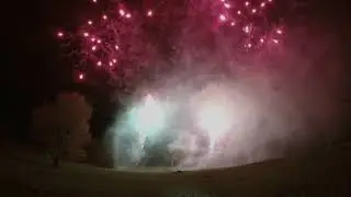 Magical Wedding Fireworks at The Coniston Hotel Skipton | A Sky Full of Stars Pyromusical Display