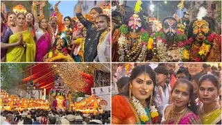 Balkampet Yellamma Rathosavam Procession 2025 | 🚨Police High Security at Balkampet Bonalu 2025