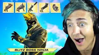 Ninja is the NEW Blitz Boss! (FORTNITE UPDATE)