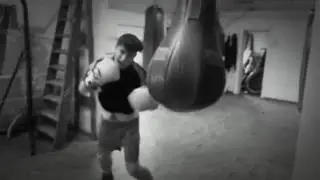 16 year old boxing champion. Intense 1 minute workout