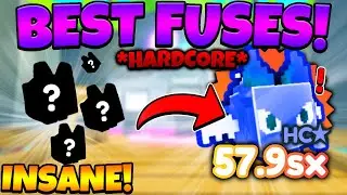 *NEW* INSANE FUSING METHODS IN PET SIMULATOR X HARDCORE MODE!