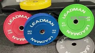 Leadman fitness various bumper plate