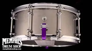 Dunnett Classic 14 x 6.5 Titanium Snare Drum - Polished Finish (6514TI-B-TRIAD) - 360