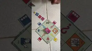 Mini monopoly board game D.I.Y with the kids #monopoly #boardgame