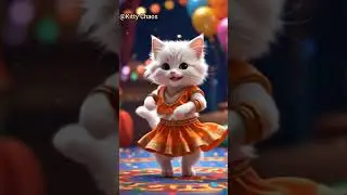 #dancingkitten #talkingkitten #aiartcat #kittenanimation  #animatedcat #kittencharacter #catshorts