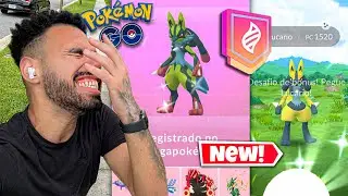 ESPEREI 4 ANOS PELO MEU PRIMEIRO✨MEGA LUCARIO SHINY✨… 🤯😭😍 #pokemongo