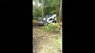 Bobcat T770 w/Forestry Mulcher Attachment