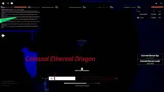 Evil pitchfork vs colossal ethereal dragon | Fish | Roblox | (я вернулся)