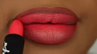 The Lip Bar's Straight Up Lip Liner & City Girl Max Matte Lipstick