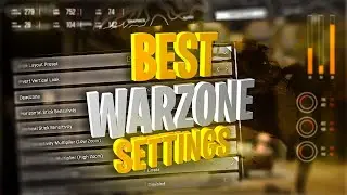 *NEW* BEST WARZONE SENSITIVITY & GRAPHICS SETTINGS