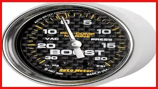 AutoMeter Mechanical Boost/Vac Gauges: Precision and Durability You Can Trust
