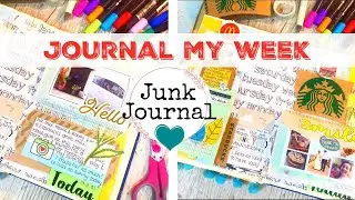 PROJECT LIFE JOURNAL STYLE | Junk Journal With Me | Journaling My Week | ad