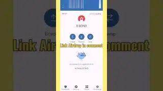 Airdrop Crypto Free 1000 bond Coin #crypto2023 #airdrop #airdrop2023 #bot