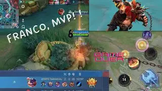 Bermain MLBB Indonesia Pakai Hero Franco Roaming Auto MVP