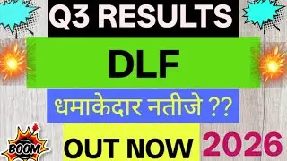 DLF Q3 RESULTS 2026 | DLF ने पेश किए बंपर नतीजे #india #dlf #stockmarket #stocks #bse #nse #nifty 