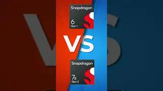 SD 6 Gen 1 vs SD 7s Gen 2 #techype #gamingprocessor