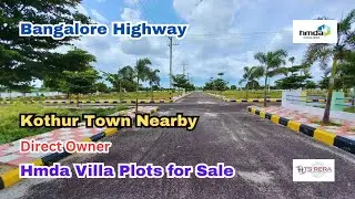 Hmda Villa plots for sale in Kothur | Shadnagar | Hyderabad | #plotsforsale