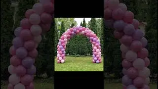 Balloon Arch Party Decor #balloons