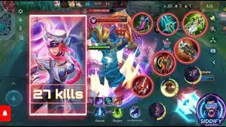 Freya&rsquo;s Sword Never Misses ⚔️💀 | Savage Kill  #mobilelegends #mlbb #mlbb #trending #build 