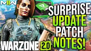 WARZONE: New SURPRISE UPDATE PATCH NOTES Revealed! (MW2 New Update)