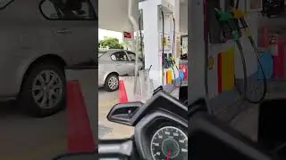 Xmax 250 Fuel consumption test