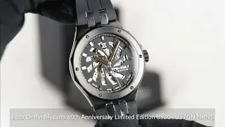 Edox Delfin Mecano 60th Anniversary Limited Edition 85304 357GN NRN1
