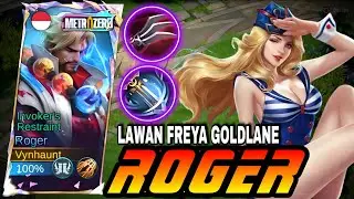 ROGER MONSTER GOLDLANE FIGHT WITG FREYA‼️BEST BUILD ROGER 2025 