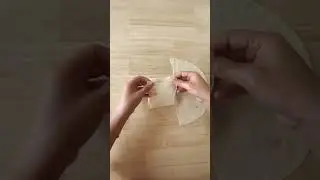 Moroccan-style Msemen (Moroccan flatbread) - Small and delicious  🥰🥰😋