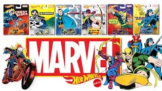 @Hot Wheels Pop Culture Marvel Studios Complte 6 cars.