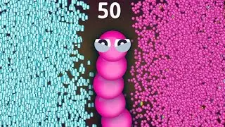 SNAKE IO🐍 KING PINKY SNAKE 🐍 EATING FABULOUS YUMMY SCORE POINT 🐍 EPIC SNAKEIO GAMEPLAY #snakegame 