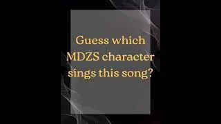 Guess the MDZS character #suno #songwriter #charactersong #original #sunoai #mdzs #modaozushi