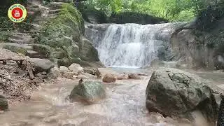 “Suara Air Terjun yang Meluluhkan Pikiran Beku (belajar, kerja, tidur, relaksasi, meditasi ASMR)”: