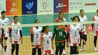 🇧🇩 Bangladesh Women Volleyball Power – Maldives Shell Shocked | Most Emotional & Powerful Match High