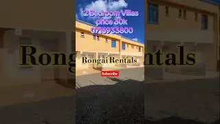 Pocket Friendly 2 Bedroom Villas in Ongata Rongai #viralvideo #foryou #realestate #home #lovestatus