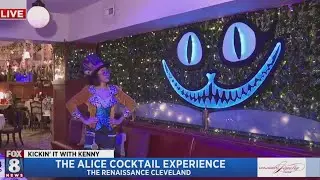 Kenny peeks into the rabbit hole at 'Alice in Wonderland' immersive experience