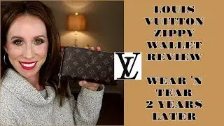 Обзор кошелька Louis Vuitton Zippy | Износ после 2 лет использования