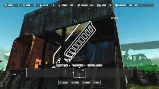Fallout 4 - Building at Nuka World Red Rocket - Museum