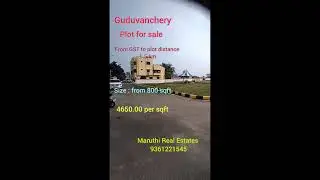 Guduvanchery Nandhivaram Plot sale 4650.00