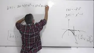 פתרון בגרות 581 קיץ 2011 מועד ב שאלה 9-בעיות קיצון עם אינטגרלים.