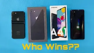 iPhone 8 vs Samsung Galaxy A41