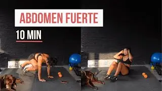 Rutina para un abdomen fuerte | 10 min