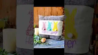 DIY Easter Pillow Wrap 🐇 | Magnolia Design Co | #shorts