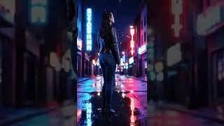 🌧️ Neon Rain | A Walk Through Solitude #asmrtriggers