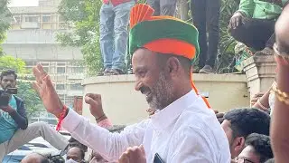 Bandi Sanjay BJP MP election winning celebrations